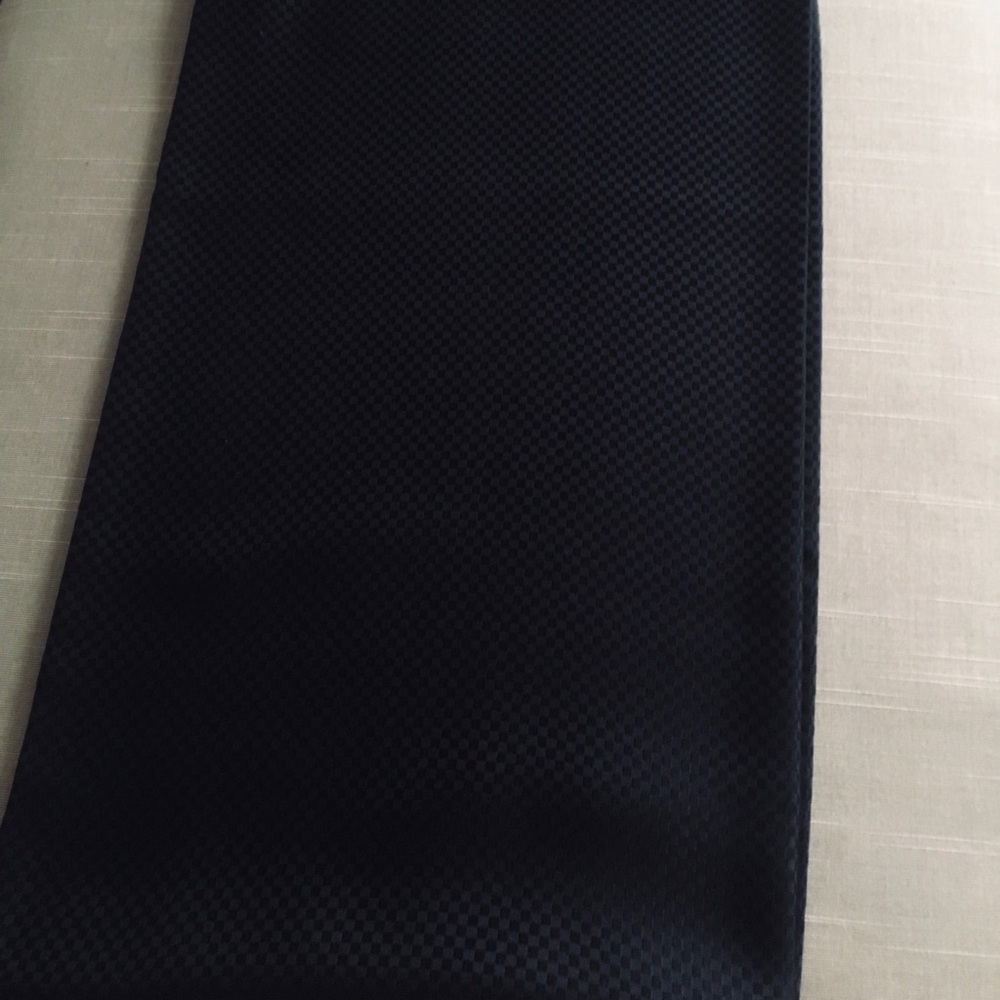 Black Silk Scarf by Bonwit Teller